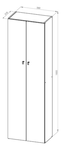 D_740286-MLU75909869464_042024-O.jpg Despensero Cocina Alacena Organizador 2 Puertas 4 Estantes Blanco Melamina Resistente Alto 180 Cm Multiuso Guardado Despensa Hogar Comedor Moderna Fácil Limpieza D062 Dielfe