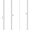 Ropero Placard 3 Ptas Corredizas 1.80 X 0.89 X 0.50 Dec 01