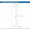 D_740512-MLA85675290016_062025-O.webp Despensero Organizador Con Estantes- 180 X 36 X 34--cdm 362