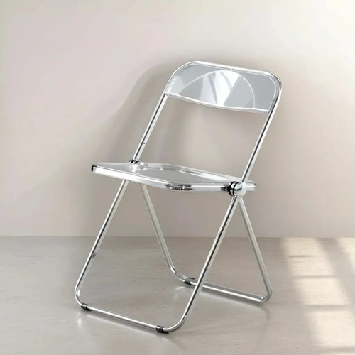 D_741014-MLA105974876368_022026-O.jpg Juego De 4 Sillas Plia Plegable Transparente Acrílico Metal