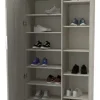D_741395-MLA72782361804_112023-O.webp Zapatero Botinero Alto Con 1 Puerta, 7 Estantes Dld 05