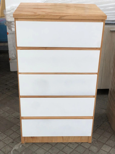 Cajonera Chifonier Comoda Paraiso Blanco 105 X 60 X 43