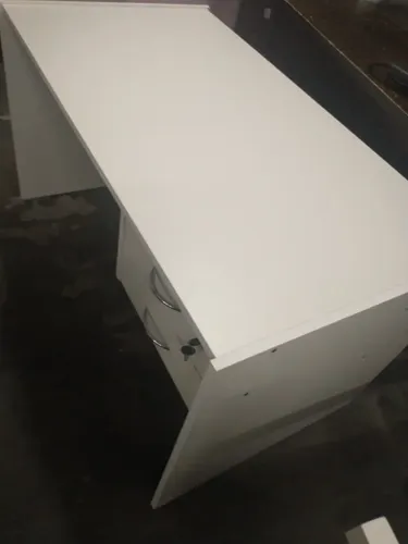 Escritorio Oficina Con 2 Cajones- Melamina 18 Mm Cod 911
