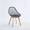 D_743848-MLA105971549092_022026-O.jpg 4 Sillas Eames New Tulip Modelo Moderno Base Madera Negra