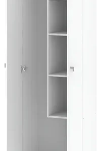 D_744372-MLA96412758435_102025-O.webp Escobero Dielfe Despensero Organizador E062 2 Puertas 180x56 Color Blanco