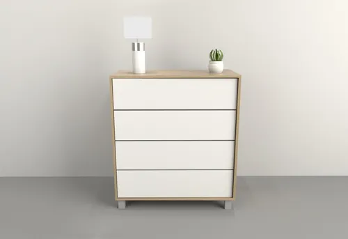 D_744802-MLA45131227525_032021-O.webp Cajonera Chiffonier 4 Cajones- Sistema Push. Cod. 6055