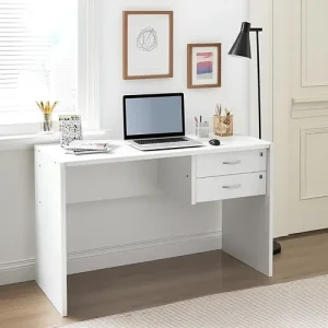 D_744910-MLA94383149417_102025-O.webp Escritorio Oficina 2 Cajones 100cm 18mm Espesor Premium 910 Blanco Piro