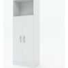 D_744923-MLA99987366995_112025-O.jpg Mueble Despensero Organizador Multiuso 2 Puertas Estantes Color Blanco