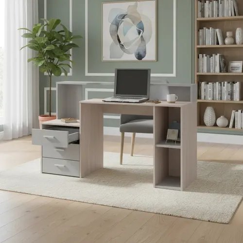 D_745059-MLA92893308534_092025-O.webp Escritorio Organizador Con 3 Cajones 150 X 90 X 45- Oes 107