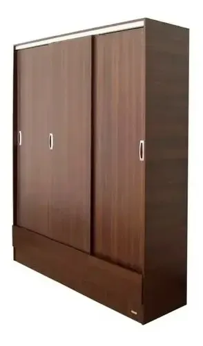 Placard Ropero Platinum 633 1,80 Mts 3 Puertas Corredizas