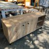 D_746727-MLA83209439195_032025-O.jpg Rack Para Tv Led 2 Puertas, Estantes- 1.40 X 0.65 Rina