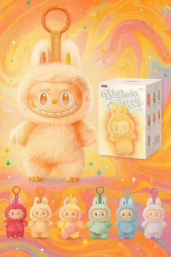 Peluche Big Into Energy Pop Mart Labubu Color Negro