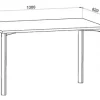 D_748722-MLA49523699741_032022-O.webp Mesa Cocina Comedor Milano 129 X 82. Ml 129
