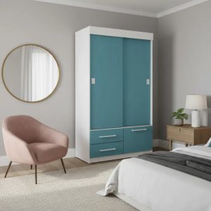 Ropero Placard Infantil 2 Puertas- 2 Caj. 1 Zapater 200x 120