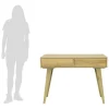 Escritorio Con 2 Cajones- Escandinavo- 120 X 44 X 75- 334022