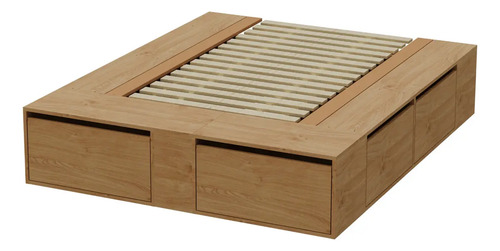Cama Box 2 Plazas Queen Xl Extensible 140 Cm O 160 Cm Con Cajones Zapateros Baulera Roble Kendal Dormitorio Moderna Guardado Completo Cam160 Dielfe