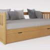 Divan Cama Con Carro Cama Mediterraneo Cod. 110 Pino Lustra
