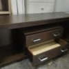 Excelente Rack Mesa Tv- Led Minimalista 2 Cajones Melamina