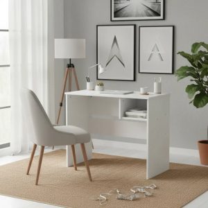 Escritorio Melamina 0.90 Con Cajon- Estante. Piro Oes 090