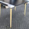 Mesa Cocina Comedor Kaunas. Tapa Melamina Base Made 120 X 82