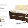 Divan Cama Con Carro Cama. Melamina. Cod. 957