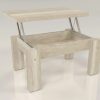 D_756836-MLA72105536280_102023-O.jpg Mesa De Living Centro Doppia Doble Altura. Melamina 95- 65