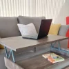 D_757132-MLA72105580942_102023-O.webp Mesa De Living Luar- Elevable- Patas Cromadas- 90 X 56