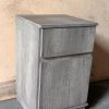 Mesa De Luz Para Sommier, 1 Cajon, 1 Puerta- 38 X 61 X 38