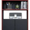 D_758036-MLU73673036679_122023-O.jpg Armario De 4 Puertas Caemmun Alto Pixel Gamer, Color Negro Y Rojo