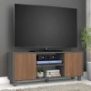 Rack Estante Para Tv Luka Grafito Fellicci 120 X 49 Cm