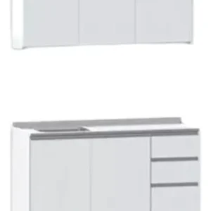 Combo Cocina Bajo Mesada + Alacena 1.20 Mts. Perfil J Jb120