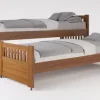 Cama Nido Doble Sin Carro Cama- Pino Lustrado- Cod. 109