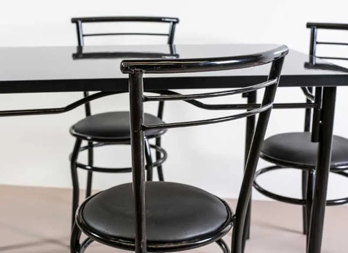 Unico Juego D Cocina Mesa Bar 120 X 70 + 4 Sillas Vienes Cm1