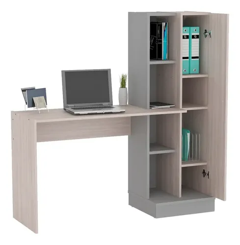 D_761784-MLA85987920901_062025-O.webp Escritorio Organizador Con Biblioteca 130 X 136 X 45 Oes 110