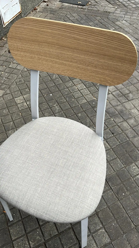 Juego De 4 Sillas- Con Respaldo De Madera- Bologna Sb 022