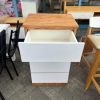 Cajonera Chifonier Comoda Paraiso Blanco 105 X 60 X 43