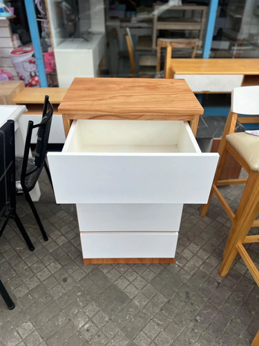 Cajonera Chifonier Comoda Paraiso Blanco 105 X 60 X 43