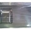 D_762193-MLA76826792780_062024-O.jpg Mesada Acero Inoxidable 1.60 X 0.60 Con Doble Bacha 60 X 38