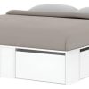 Base Box Para Sommier 140 O 160 X 190- 4 Cajones 2 Zapateros
