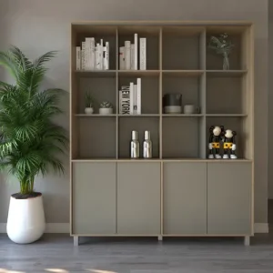 Modular Minimal 208 X 180 X 36 4 Puerta Bajas Cod. 7012