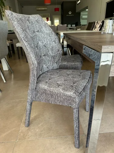 Juego De 6 Sillas Cocina Comedor Luxor Tapizadas