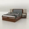 Base Box P- Sommier 140 O 160 X 200- 4 Cajones- 2 Zapateros