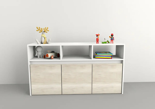 D_766170-MLA91518680182_092025-O.jpg Mueble Juguetero Guardado Organizador Juguetes Baul C Ruedas Color Nevado/everest