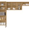 Kit De Cocina Panel + Alacenas Versalles Kits Parana