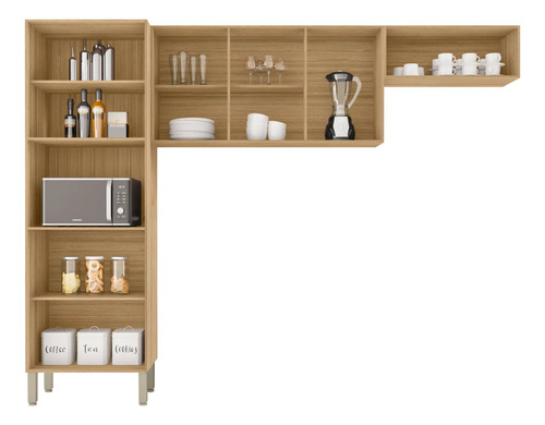 Kit De Cocina Panel + Alacenas Versalles Kits Parana