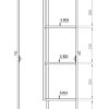 Escobero Despensero Organizador 2 Puertas- E 062- 180 X56x32