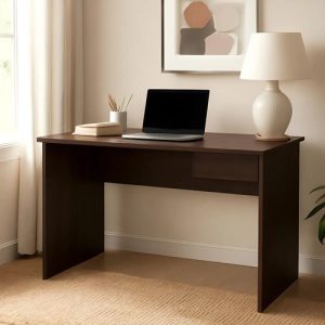 Escritorio Muebles Orlandi Con Cajón Melamina De 135cm X 75.5cm X 59.5cm Wengue Mate