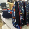 Mochila Escolar, Lunchera Y Monedero. Space. Vest