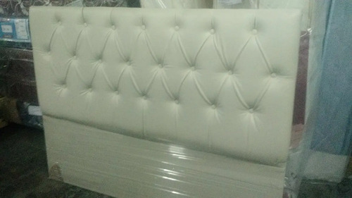 D_769811-MLA20673141070_042016-O.jpg Respaldo Para Sommier Totalmente Tapizado 160 X 120 Cuerina