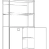 D_770991-MLA46114399447_052021-O.webp Biblioteca Estanteria Con Puertas Estructura De Caño- Dst 22
